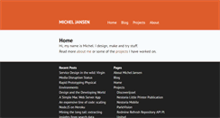 Desktop Screenshot of micheljansen.org